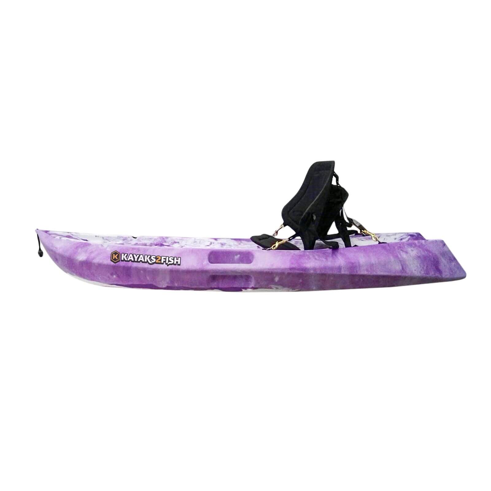 Puffin Purple Camo Kids Kayak Package Kayaks2Fish