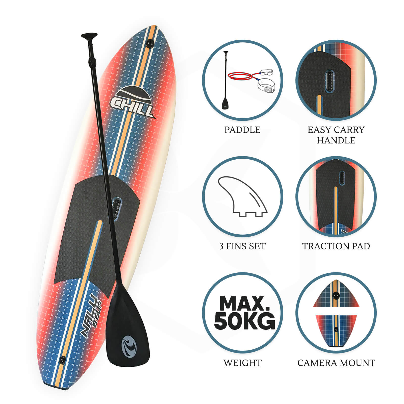 chill paddleboard