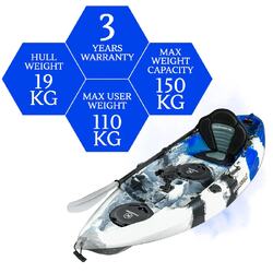 Osprey Fishing Kayak Package - Blue Camo [Newcastle]