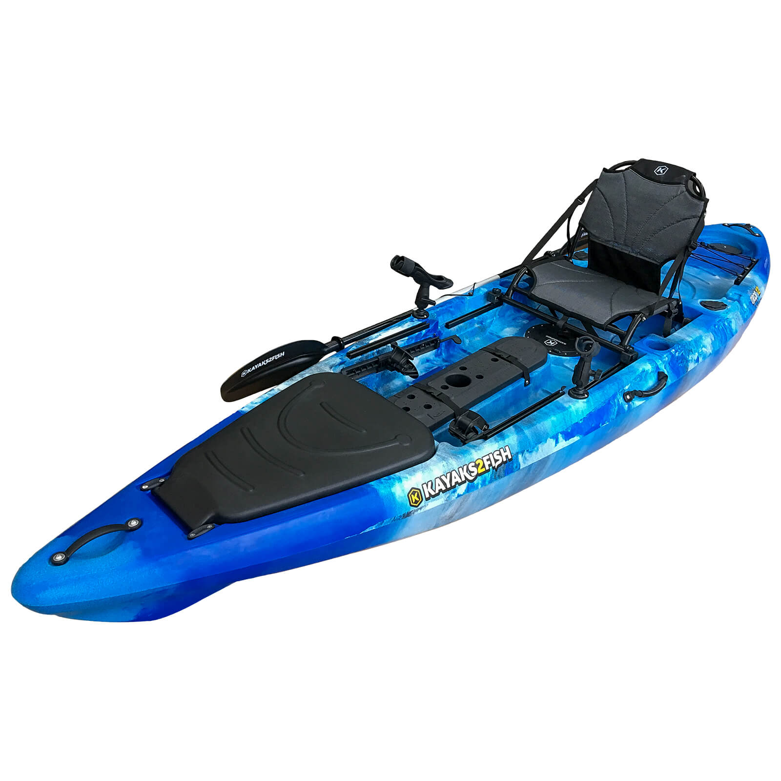 ORCA 12 Pro Fishing Kayak Package Blue Sea Kayaks2Fish