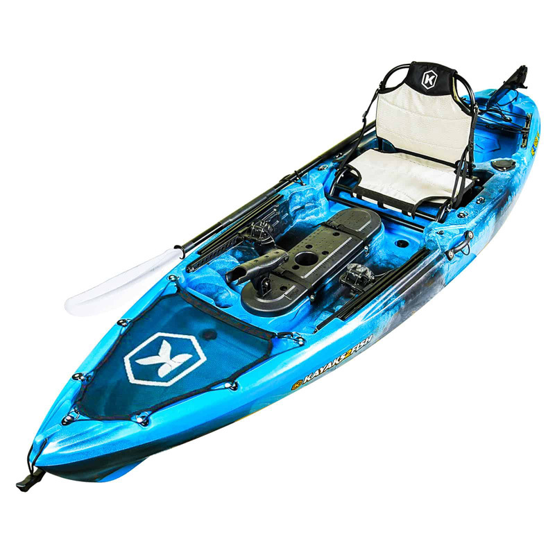 NEXTGEN 10 Pro Fishing Kayak Package Sky Blue Kayaks2Fish