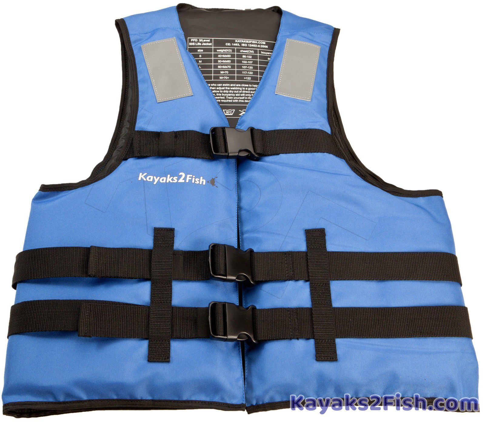 LifeJacket Buoyancy Vest Life Jacket Blue Kayak Life Jacket
