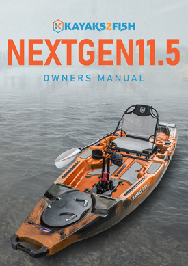 Nextgen11.5 Pedal Kayak Manual