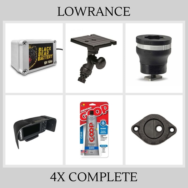 Lowrance 4x Complete