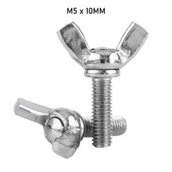 K2F Butterfly Stainless Steel Screw M5x10mm Pair
