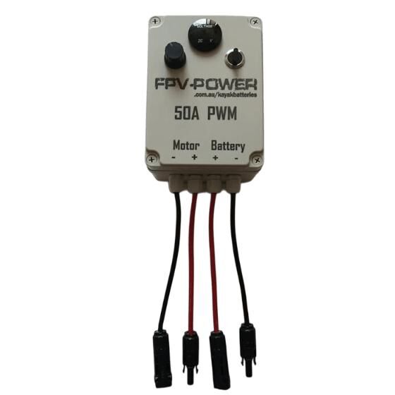 Fpv Powerblock FPV-Power PWM 50A with Variable Speed Controller V2 - $170 - Kayaks2Fish