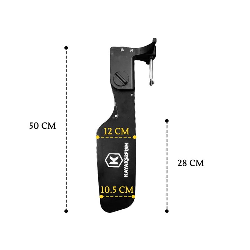 K2F Elite Rudder - $89 - Kayaks2Fish