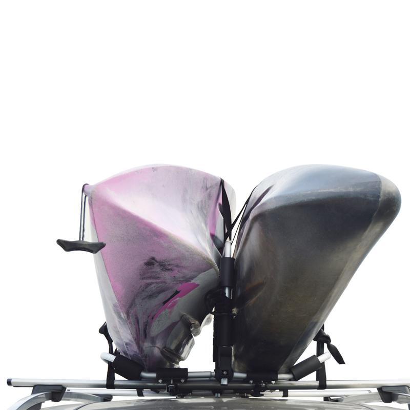 K2F Adjustable Twin J-Style Kayak Carrier Roof Rack Mounted Holder K2F Adjustable Twin J-Style Kayak Carrier Roof Rack Mounted Holder