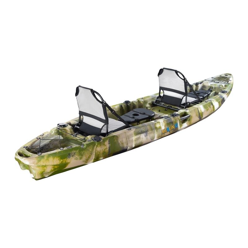 Merlin Pro Double Fishing Kayak Package - Jungle Camo [Newcastle]