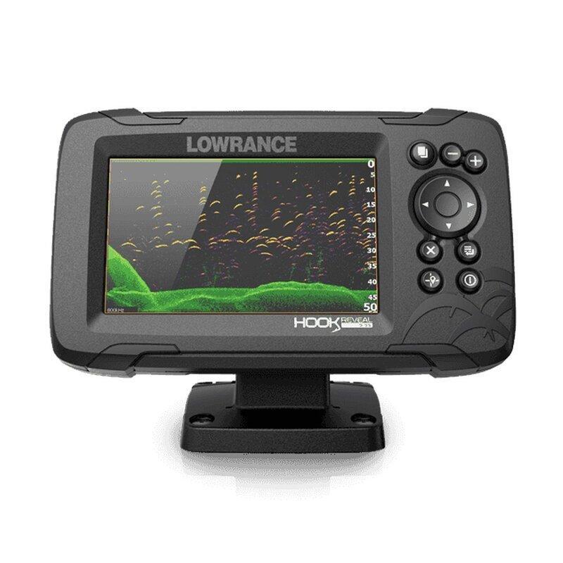Lowrance HOOK Reveal 5 SplitShot with CHIRP, DownScan & AUS NZ charts Lowrance HOOK Reveal 5 SplitShot with CHIRP, DownScan & AUS NZ charts