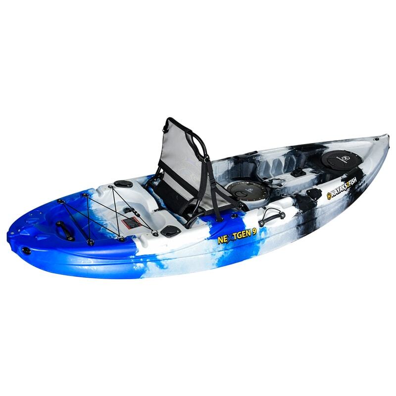 NextGen 9 Fishing Kayak Package - Blue Camo [Newcastle]