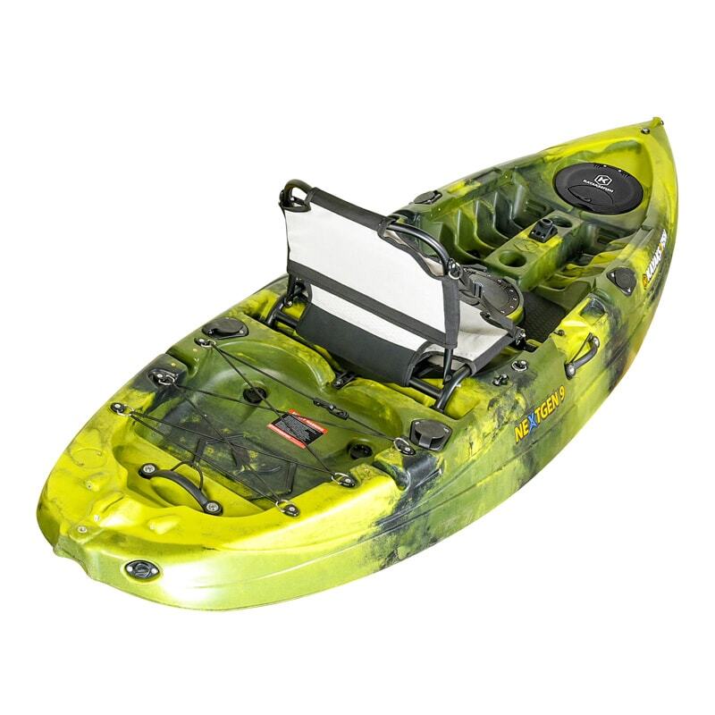 NEXTGEN 9 Fishing Kayak Package - Moss Camo [Newcastle]