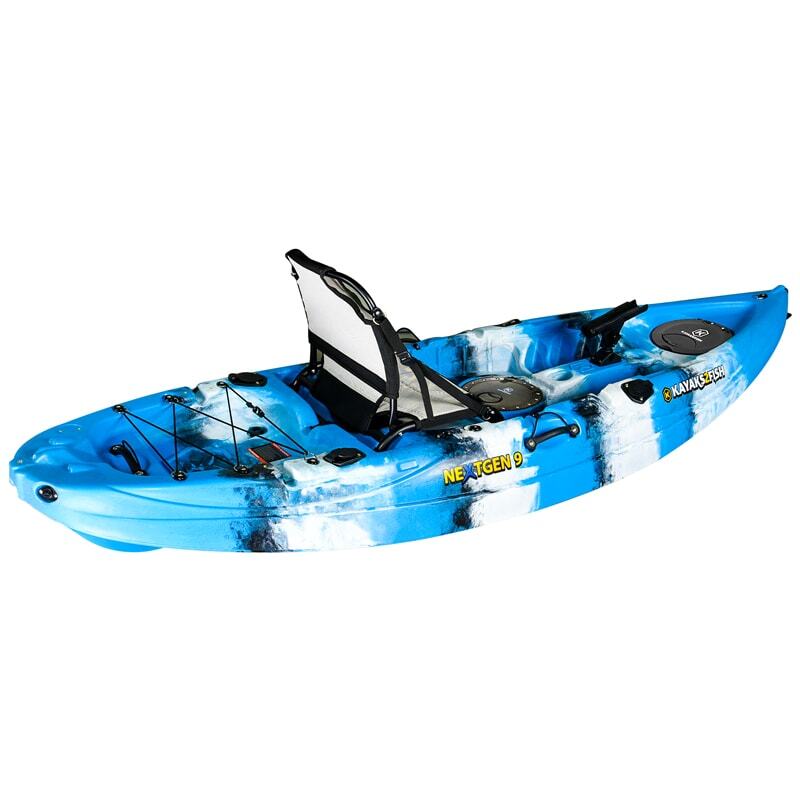 NEXTGEN 9 Fishing Kayak Package - Blue Lagoon [Brisbane-Coorparoo]