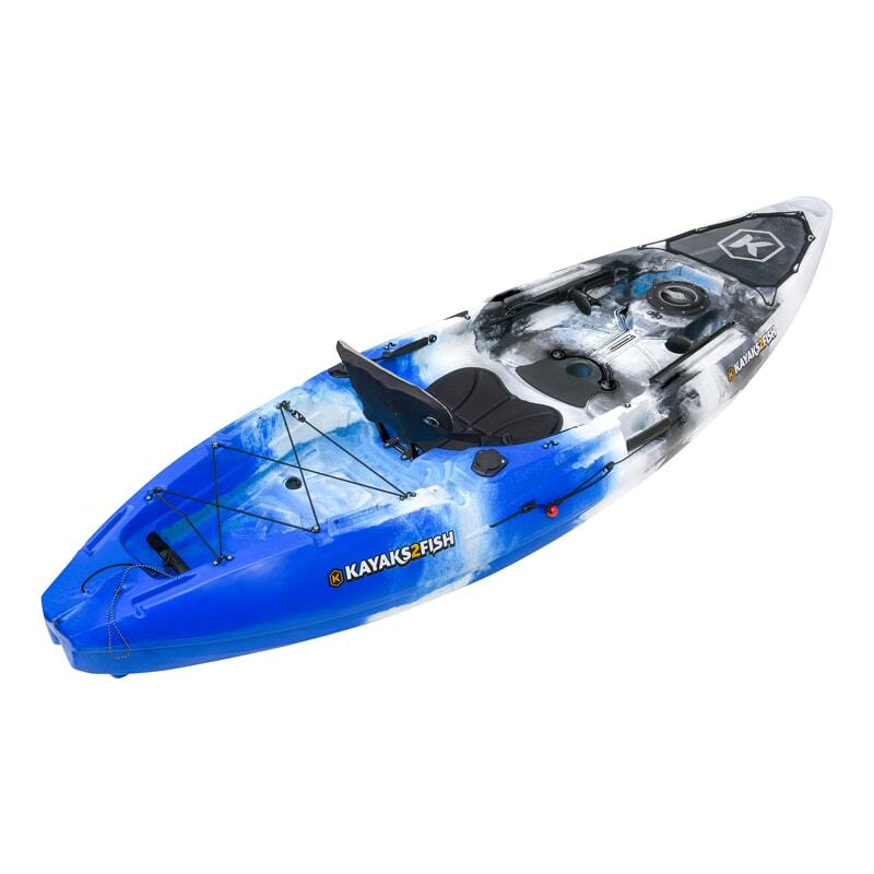 NextGen 1 +1 Fishing Tandem Kayak Package - Blue Camo [Brisbane-Rocklea]