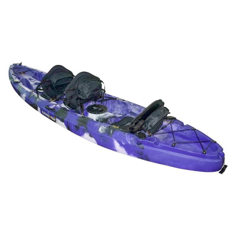 Eagle Double Fishing Kayak Package - Purple Camo [Melbourne]
