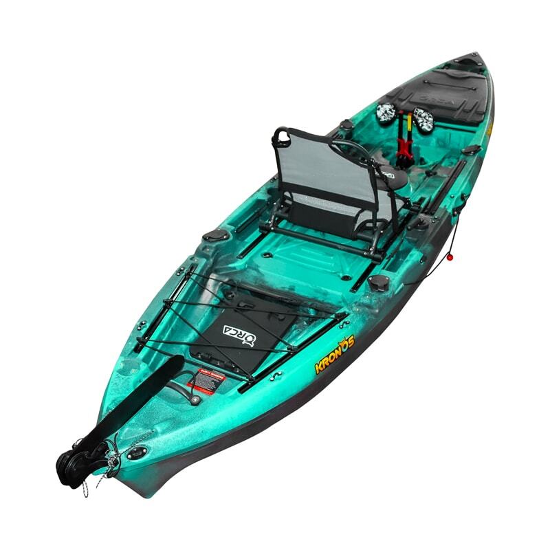 Kronos Foot Pedal Pro Fish Kayak Package with Max-Drive  - Bora Bora [Melbourne]