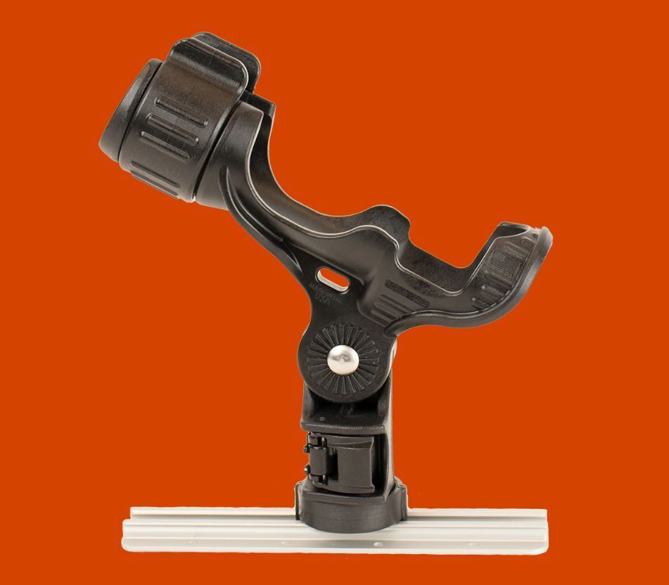 YakAttack Omega Rod Holder with Track Mounted LockNLoad Mounting System YakAttack Omega Rod Holder with Track Mounted LockNLoad Mounting System