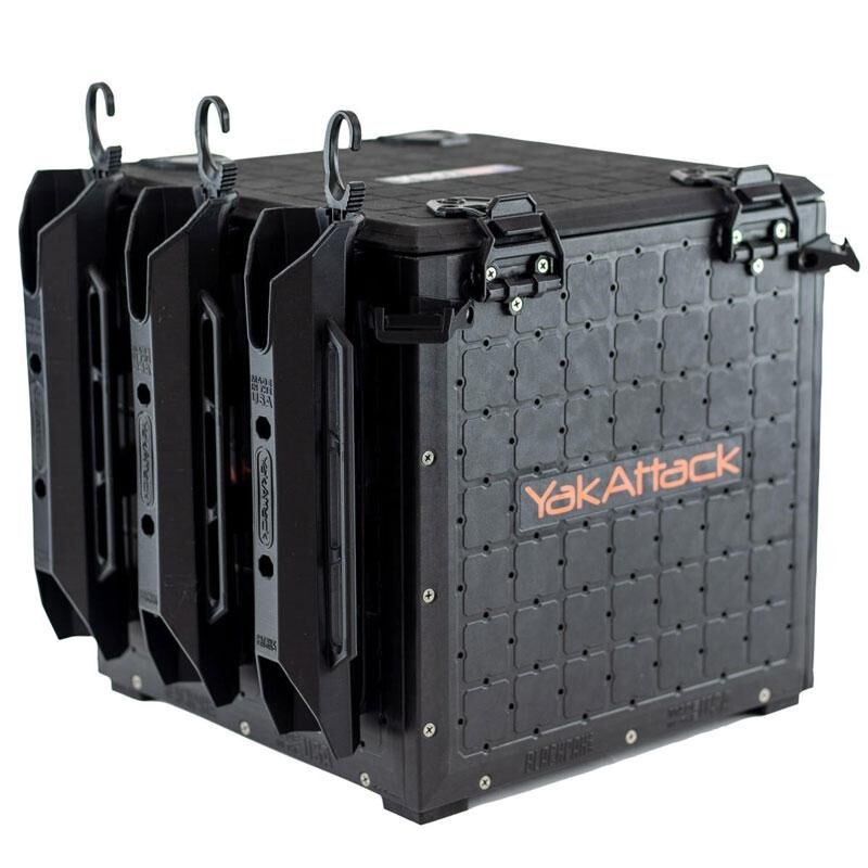 YakAttack BlackPak Pro Kayak Fishing Crate - 13″ x 13″  YakAttack BlackPak Pro Kayak Fishing Crate - 13″ x 13″