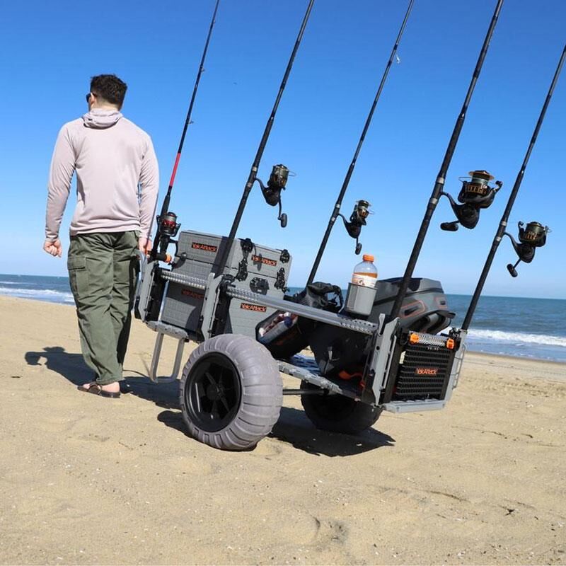 YakAttack SandRig Surf Cart, 20” x 54” with 16" Balloon Tires YakAttack SandRig Surf Cart, 20” x 54” with 16" Balloon Tires