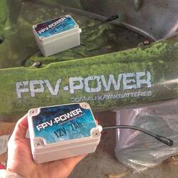 FPV-Power Kayak Battery Combo 12V 7AH