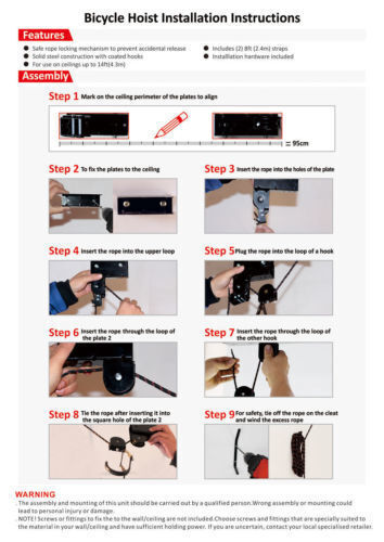 K2F Kayak Hoist System Twin Set K2F Kayak Hoist System Twin Set