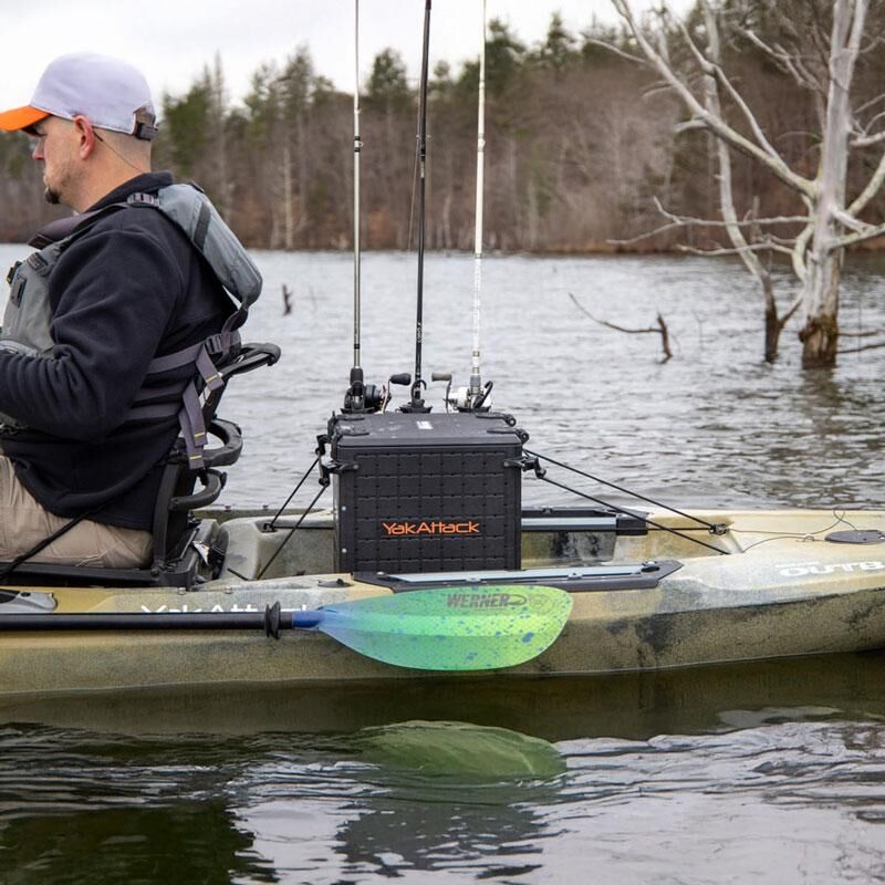 YakAttack BlackPak Pro Kayak Fishing Crate - 13″ x 13″  YakAttack BlackPak Pro Kayak Fishing Crate - 13″ x 13″