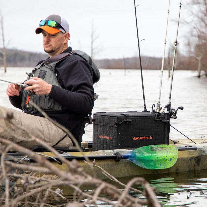 YakAttack BlackPak Pro Kayak Fishing Crate - 13″ x 16″ YakAttack BlackPak Pro Kayak Fishing Crate - 13″ x 16″