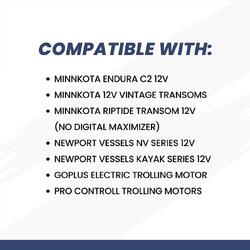 AutoBoat Smart Head GPS Pro Anchor System with App & Remote Control- Black AutoBoat Smart Head GPS Pro Anchor System with App & Remote Control- Black