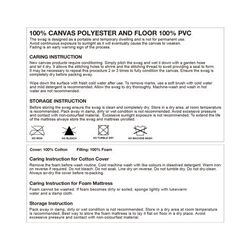 Orca Outdoors Deluxe Double Size Canvas Swag with 70mm Mattress and Awning Poles - Khaki Orca Outdoors Deluxe Double Size Canvas Swag with 70mm Mattress and Awning Poles - Khaki