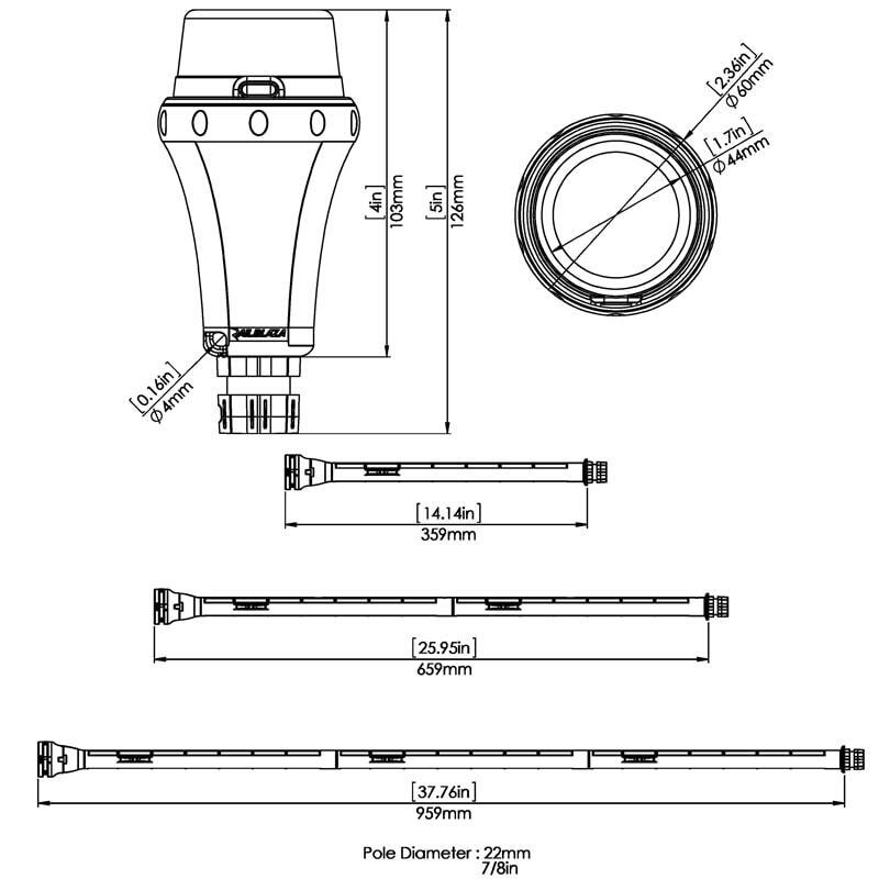Railblaza Visibility Kit II Railblaza Visibility Kit II