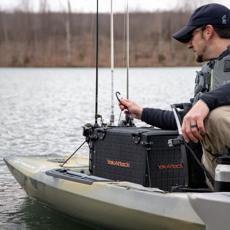YakAttack BlackPak Pro Kayak Fishing Crate - 13″ x 16″ YakAttack BlackPak Pro Kayak Fishing Crate - 13″ x 16″