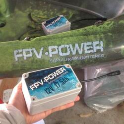 FPV-Power Kayak Battery Combo 12V 17.5AH FPV-Power Kayak Battery Combo 12V 17.5AH