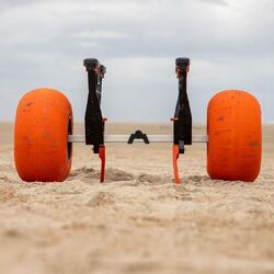 YakAttack TowNStow Bunkster Kayak Cart With Sand Tires YakAttack TowNStow Bunkster Kayak Cart With Sand Tires