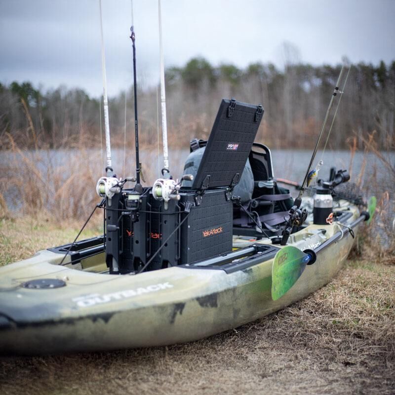 YakAttack BlackPak Pro Kayak Fishing Crate - 13″ x 16″ YakAttack BlackPak Pro Kayak Fishing Crate - 13″ x 16″