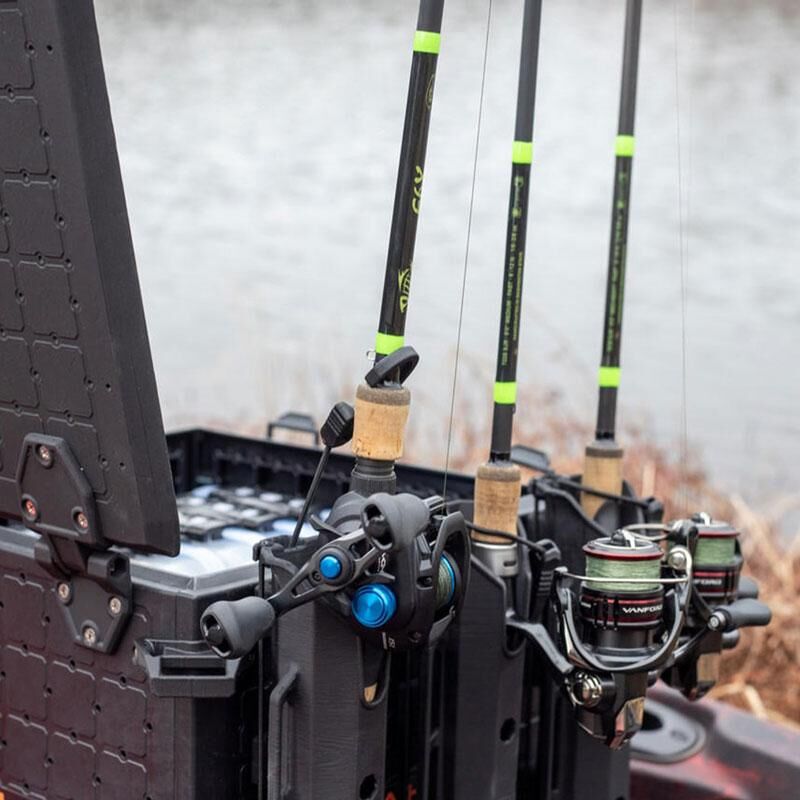 YakAttack BlackPak Pro Kayak Fishing Crate - 13″ x 13″  YakAttack BlackPak Pro Kayak Fishing Crate - 13″ x 13″