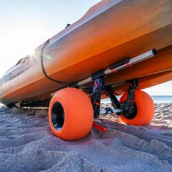 YakAttack TowNStow BarCart Kayak Cart With Sand Tires YakAttack TowNStow BarCart Kayak Cart With Sand Tires