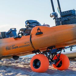 YakAttack TowNStow Bunkster Kayak Cart With Sand Tires YakAttack TowNStow Bunkster Kayak Cart With Sand Tires
