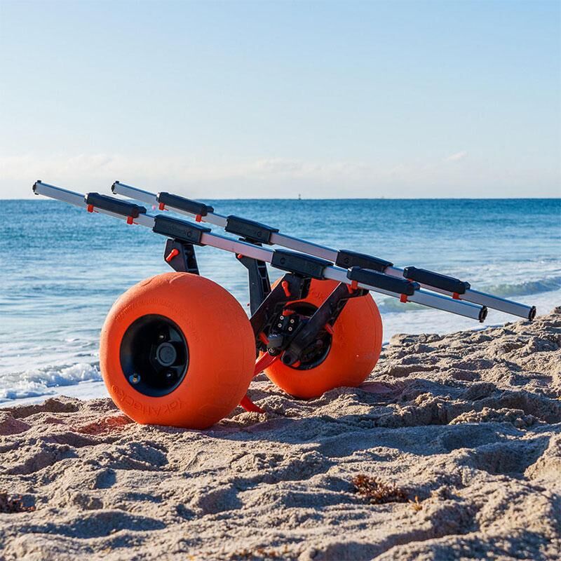 YakAttack TowNStow BarCart Kayak Cart With Sand Tires YakAttack TowNStow BarCart Kayak Cart With Sand Tires