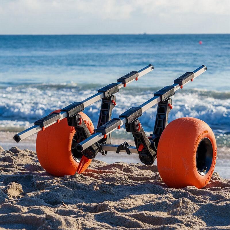 YakAttack TowNStow BarCart Kayak Cart With Sand Tires YakAttack TowNStow BarCart Kayak Cart With Sand Tires