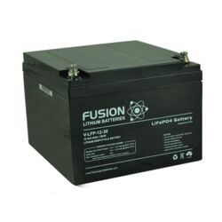 Fusion 12V 30AH Lithium Ion Phosphate Deep-Cycle Battery