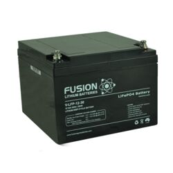 Fusion 12V 30AH Lithium Ion Phosphate Deep-Cycle Battery Fusion 12V 30AH Lithium Ion Phosphate Deep-Cycle Battery