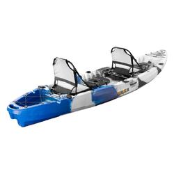 Merlin Pro Double Fishing Kayak Package - Blue Camo [Melbourne]