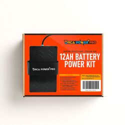 Orca Power Pro 12V 12AH Lithium-Ion Battery Power Kit Orca Power Pro 12V 12AH Lithium-Ion Battery Power Kit