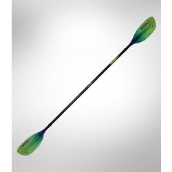 Werner Shuna Adjustable Two Piece Straight Shaft Paddle Catch Lime Drift 240 - 260cm