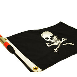 YakAttack 12 X 18 Jolly Roger Flag Kit YakAttack 12 X 18 Jolly Roger Flag Kit