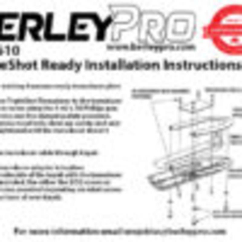 BerleyPro Lowrance Triple Shot Transducer Mount for HobieĀ®  BerleyPro Lowrance Triple Shot Transducer Mount for HobieĀ®