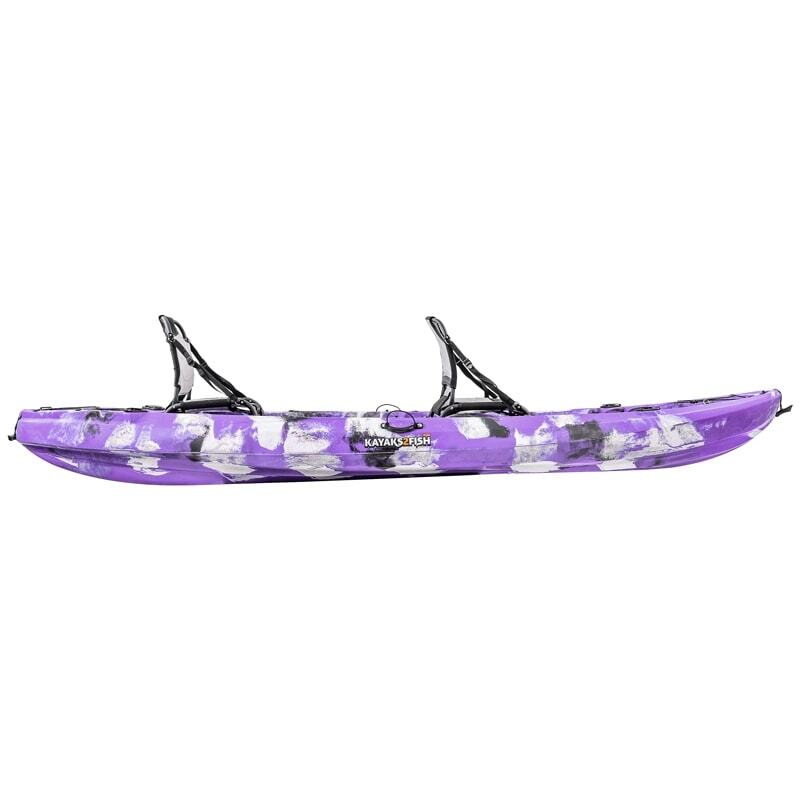Eagle Pro Double Fishing Kayak Package - Purple Camo [Newcastle]