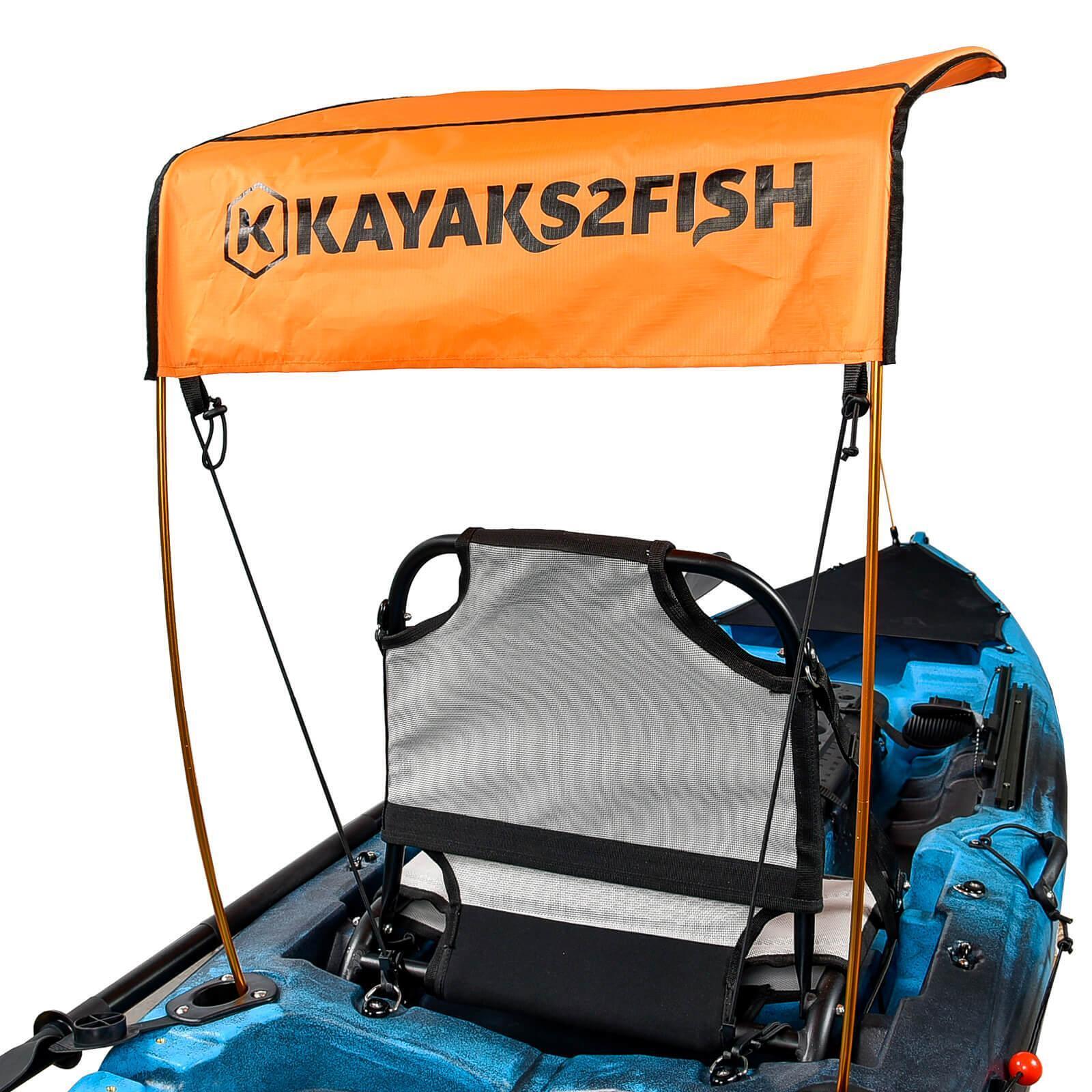 K2F Detachable Sun Shade Awning for Single Kayak Canoe K2F Detachable Sun Shade Awning for Single Kayak Canoe
