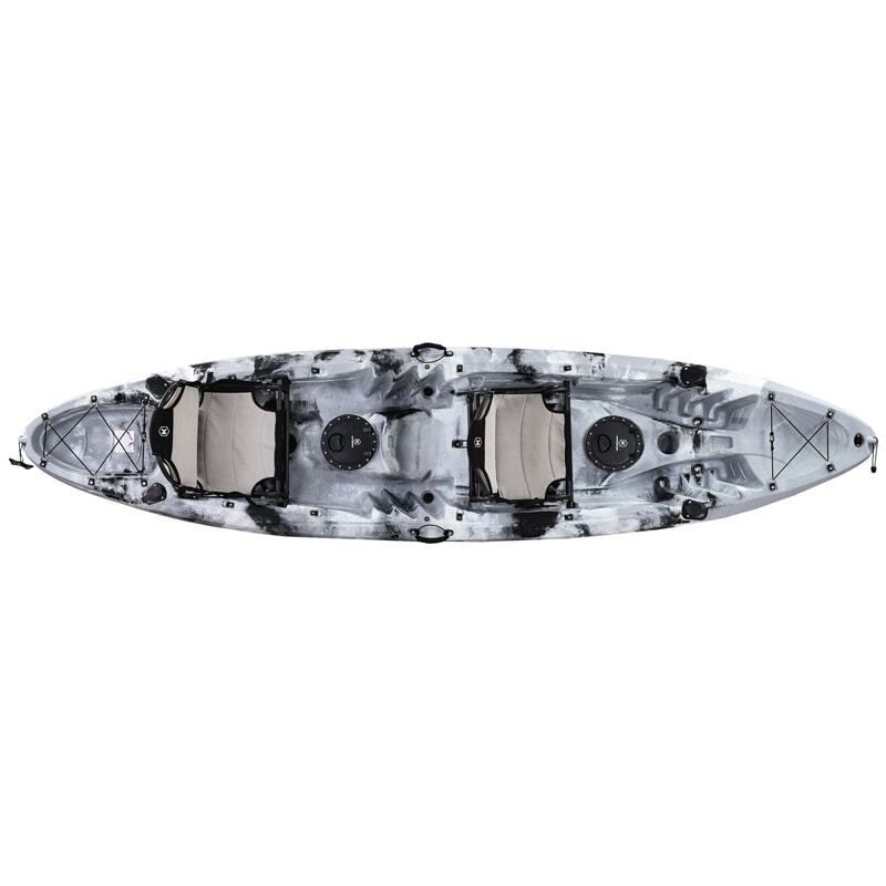 Eagle Pro Double Fishing Kayak Package - Grey Camo [Melbourne]
