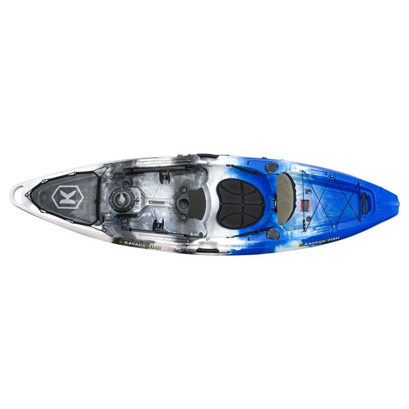 NextGen 1 +1 Fishing Tandem Kayak Package - Blue Camo [Sydney]